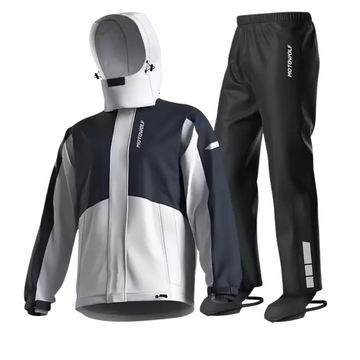 Imperméable pour motards – Étanche, Respirant, Ensemble avec veste et pantalon