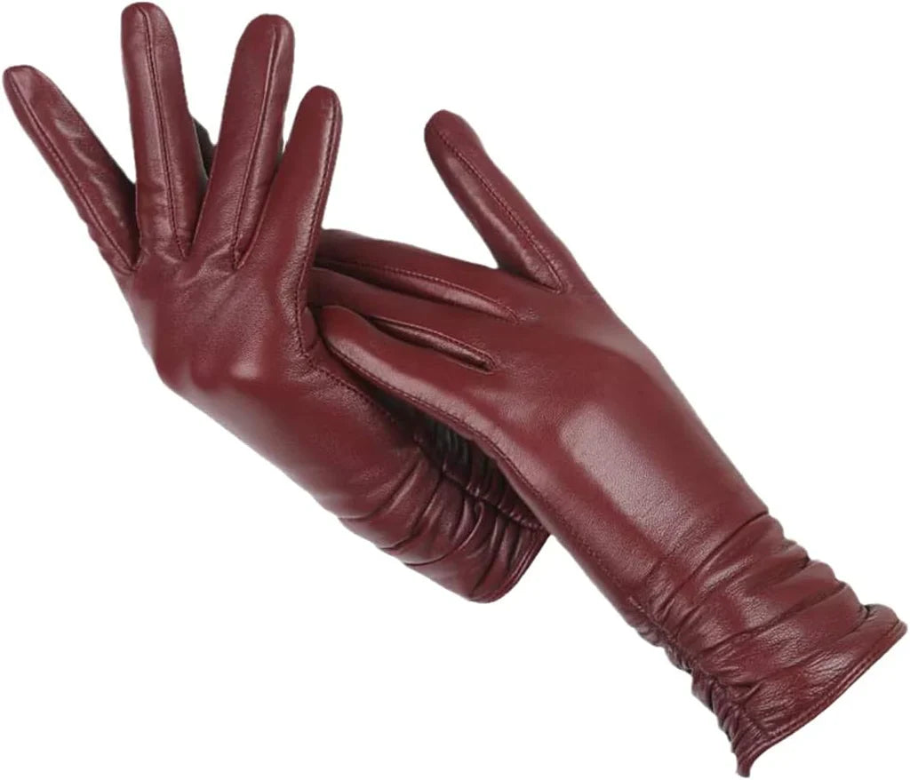 Klassische Leder-Damenhandschuhe - LuxLeather