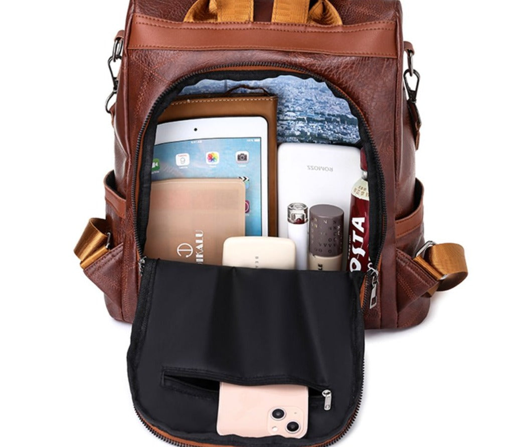 Devako MiLola - Damen-Rucksack aus veganem Leder