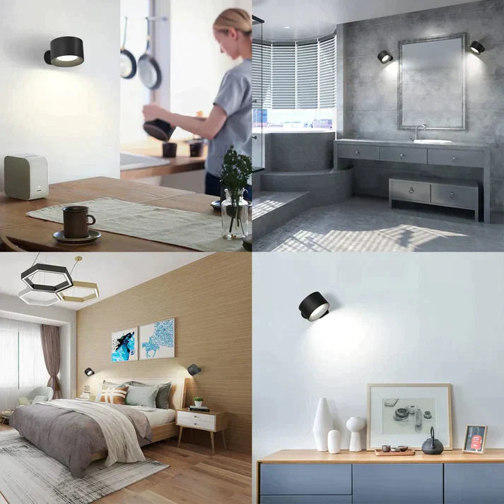 Lumini Led Lampe | Wiederaufladbare kabellose Wandleuchte