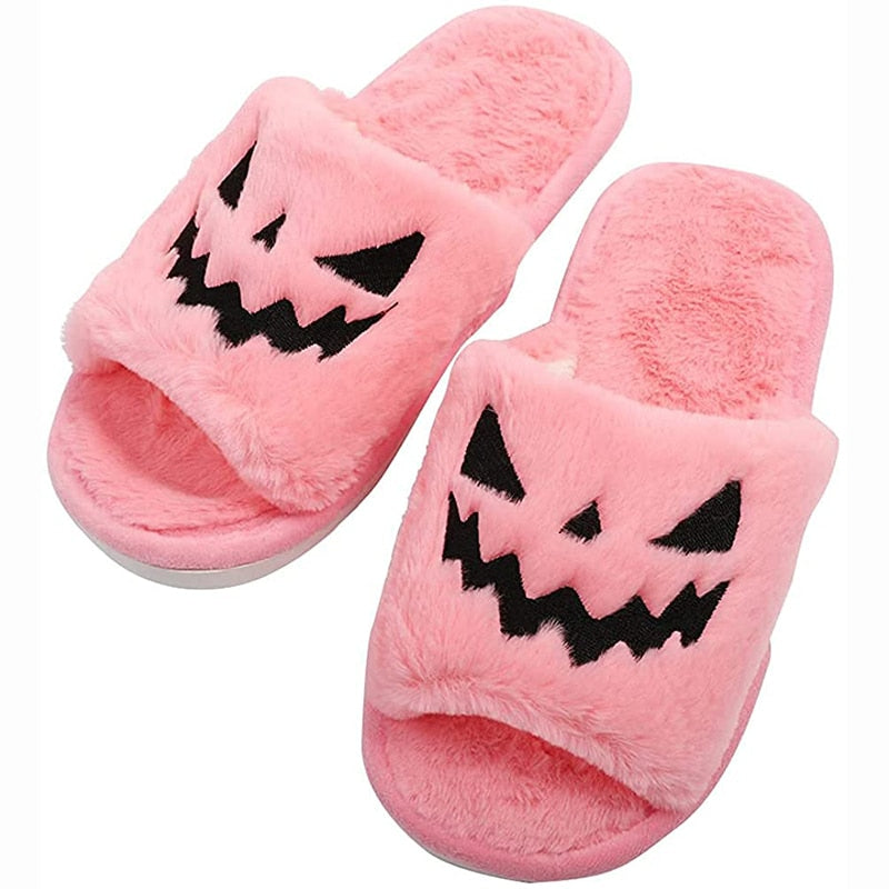 GhostSteps – Winterliche Halloween-Pantoffeln mit Antirutschsohle