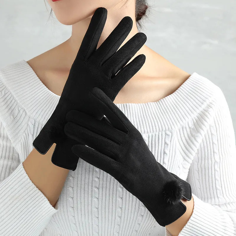 Stylische Herbst- und Winterhandschuhe für Frauen - Amelia