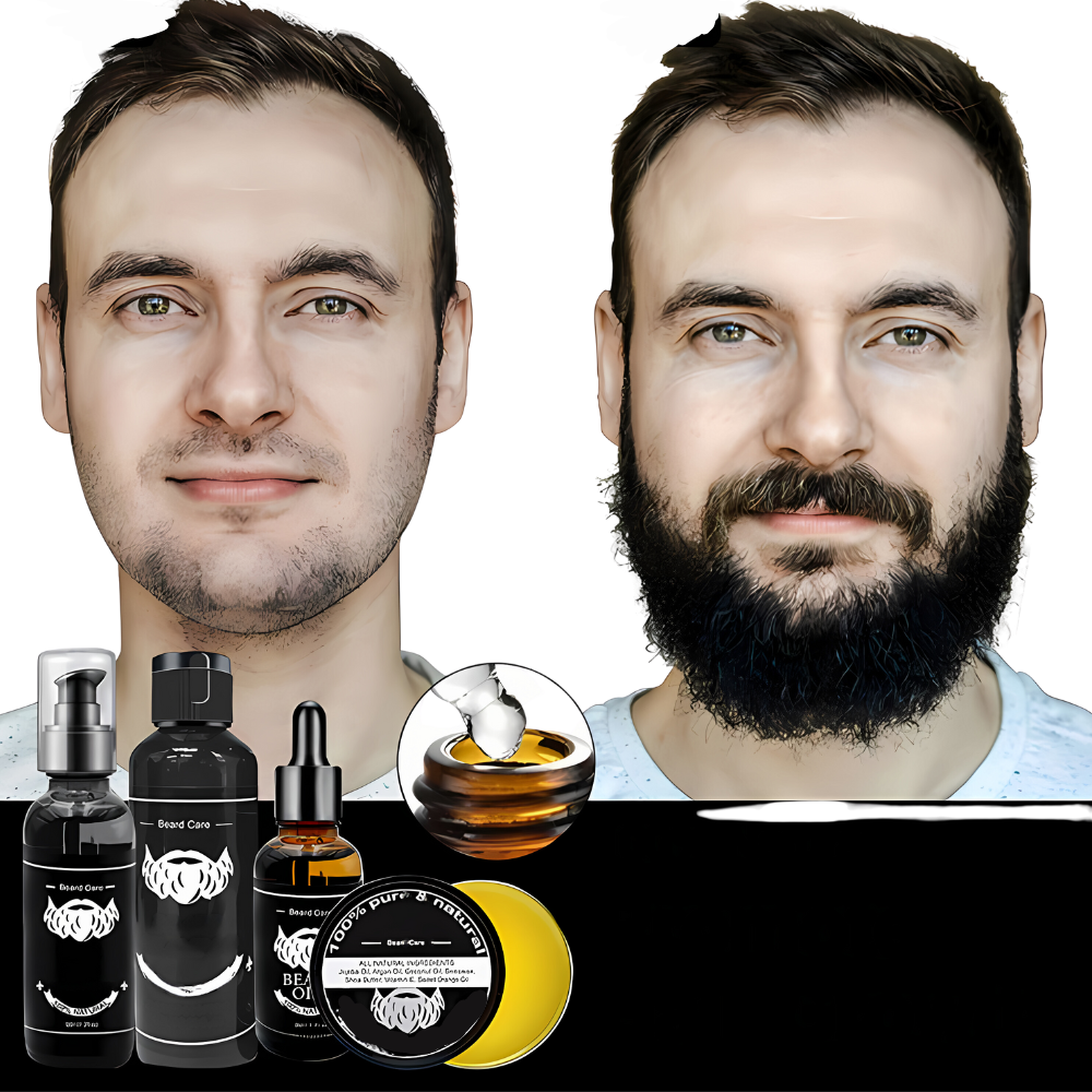 BeardMajesty | Bartpflege-Set für optimale Pflege und Styling