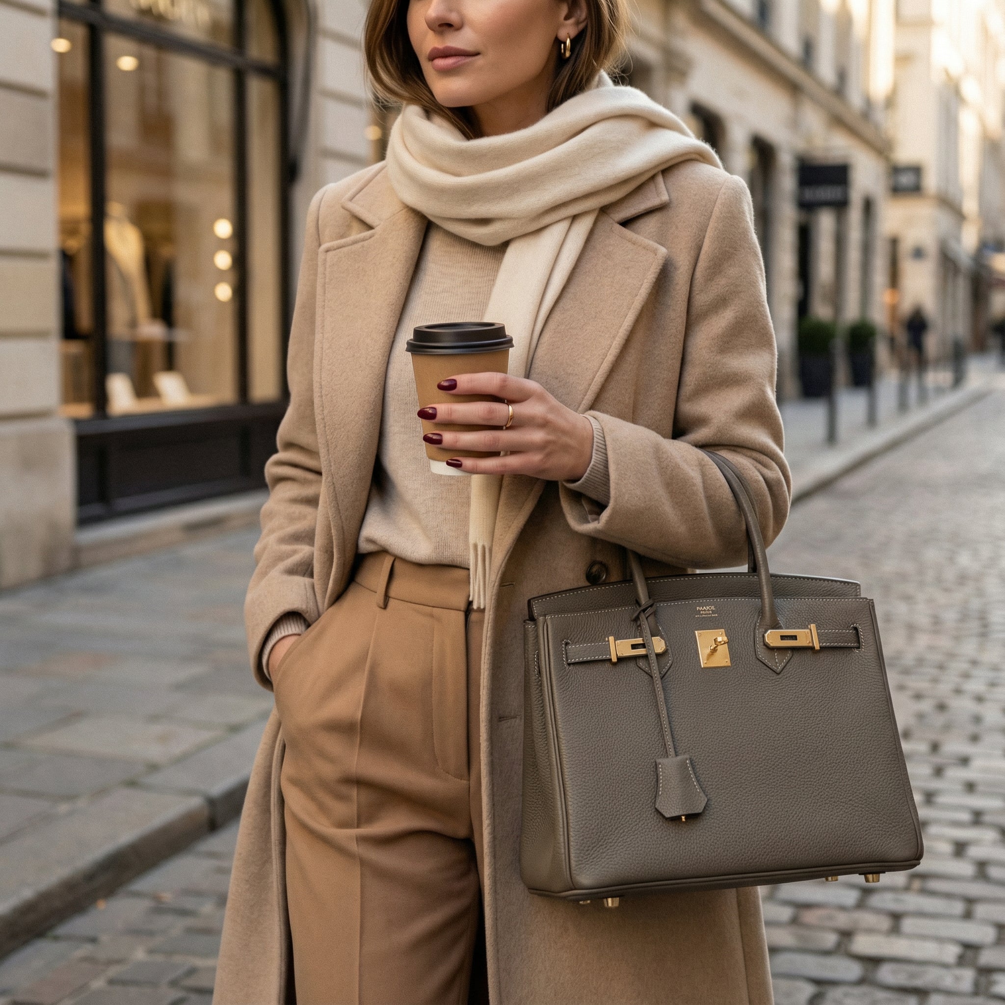 Velká dámská kožená kabelka – elegantní, prostorná a nadčasová