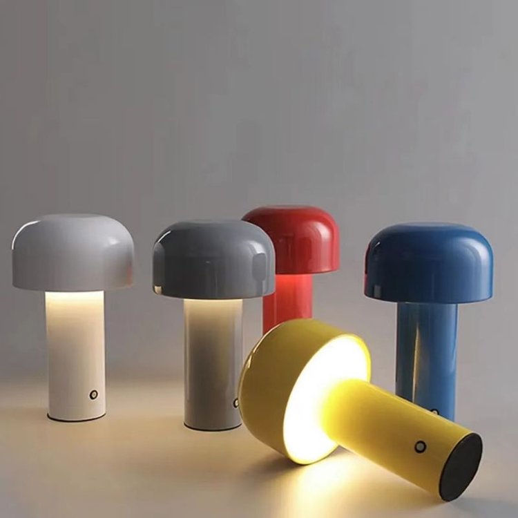 Devako HaloGleam | Mushroom Wiederaufladbare Tischlampe