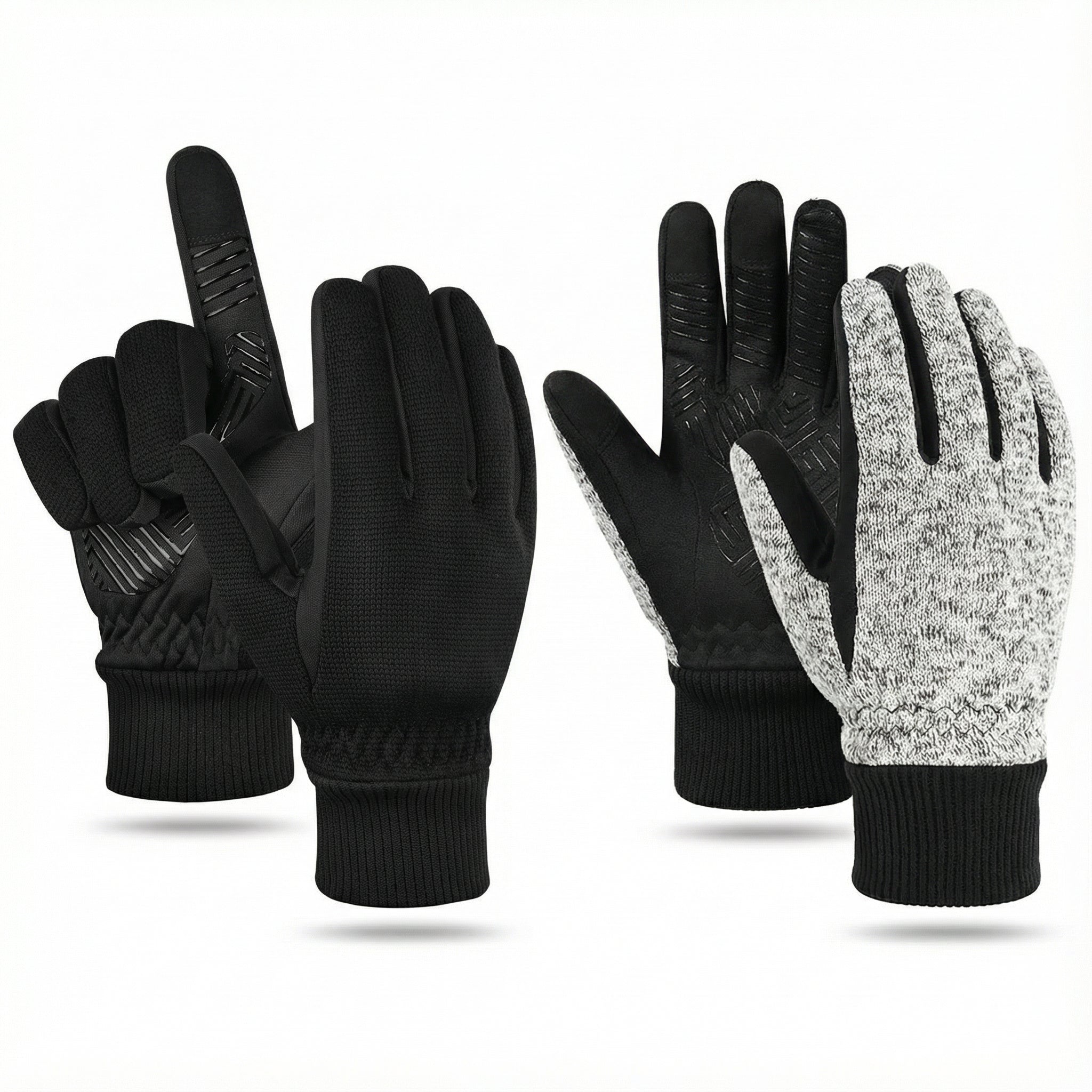 ThermoFit Winterhandschuhe mit Touchscreen – Rutschfest & Windabweisend