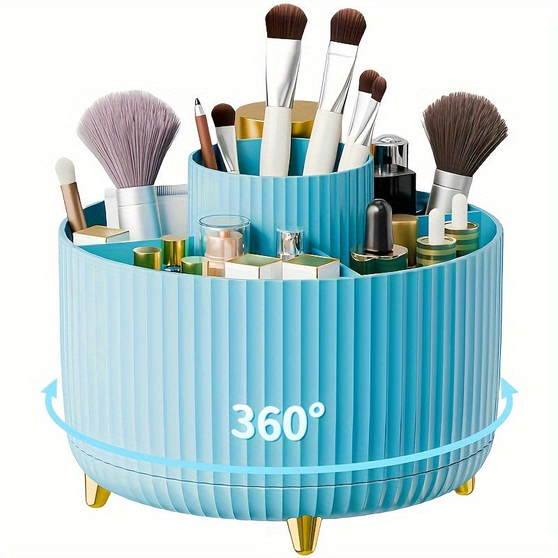 360° drejelig organizer - kompakt og stilfuld til kosmetik