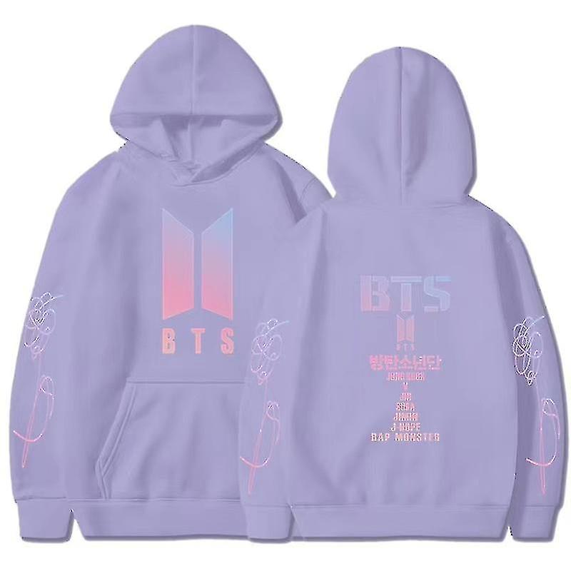 Devako BTS Sweatshirt mit Kapuze Casual Hoodie Cosplay Jas Top