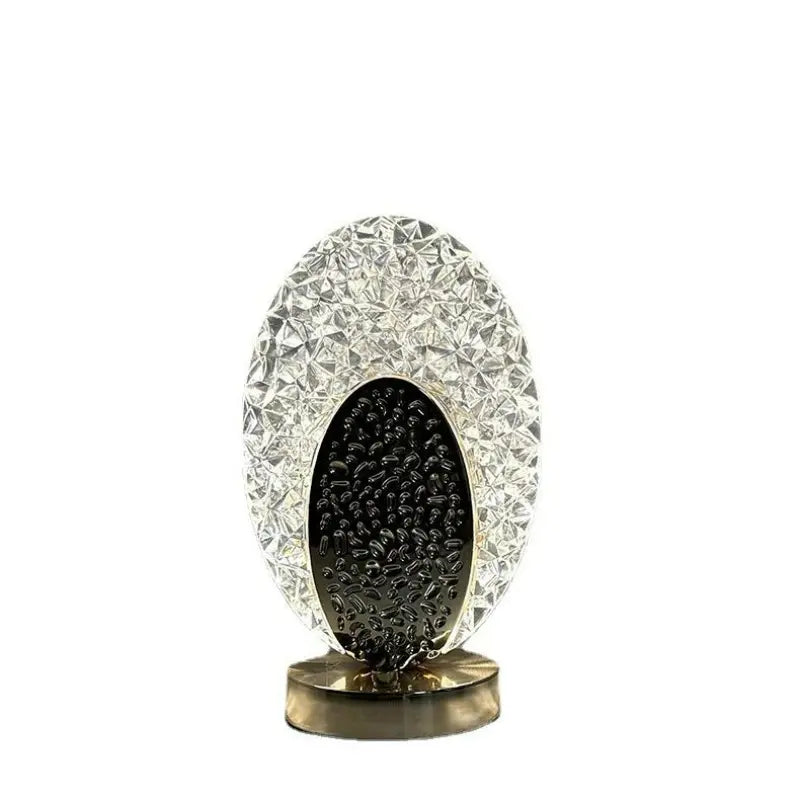 PeacockLuxe Modern & Luxuriös Pfau Tischlampe - Einstellbare Beleuchtung & Design