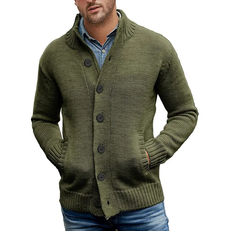 Klassische Strickjacke mit Knöpfen - Archie