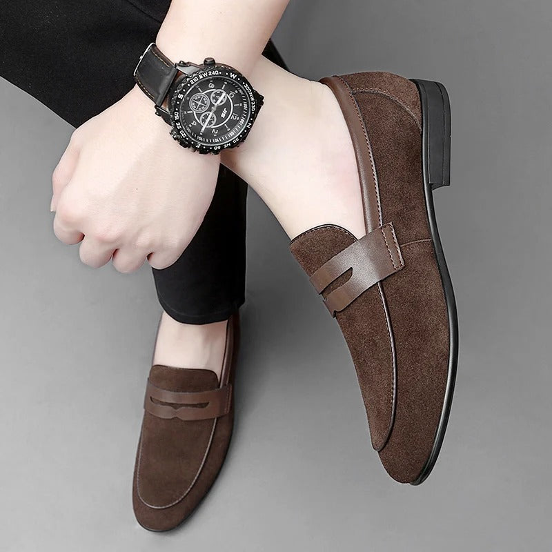 Allen - Zeitlose und Luxuriöse Loafers aus Leder