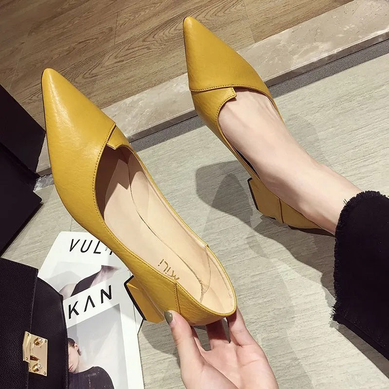 Averie - Elegante und Schlanke Spitze Schuhe