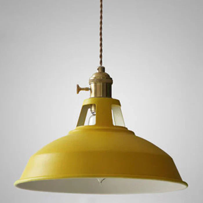 LumiIron – Lampada a sospensione industriale retrò in metallo – Regolabile e robusta