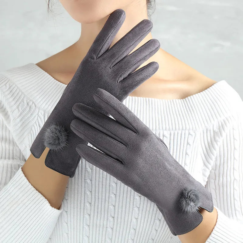 Stylische Herbst- und Winterhandschuhe für Frauen - Amelia