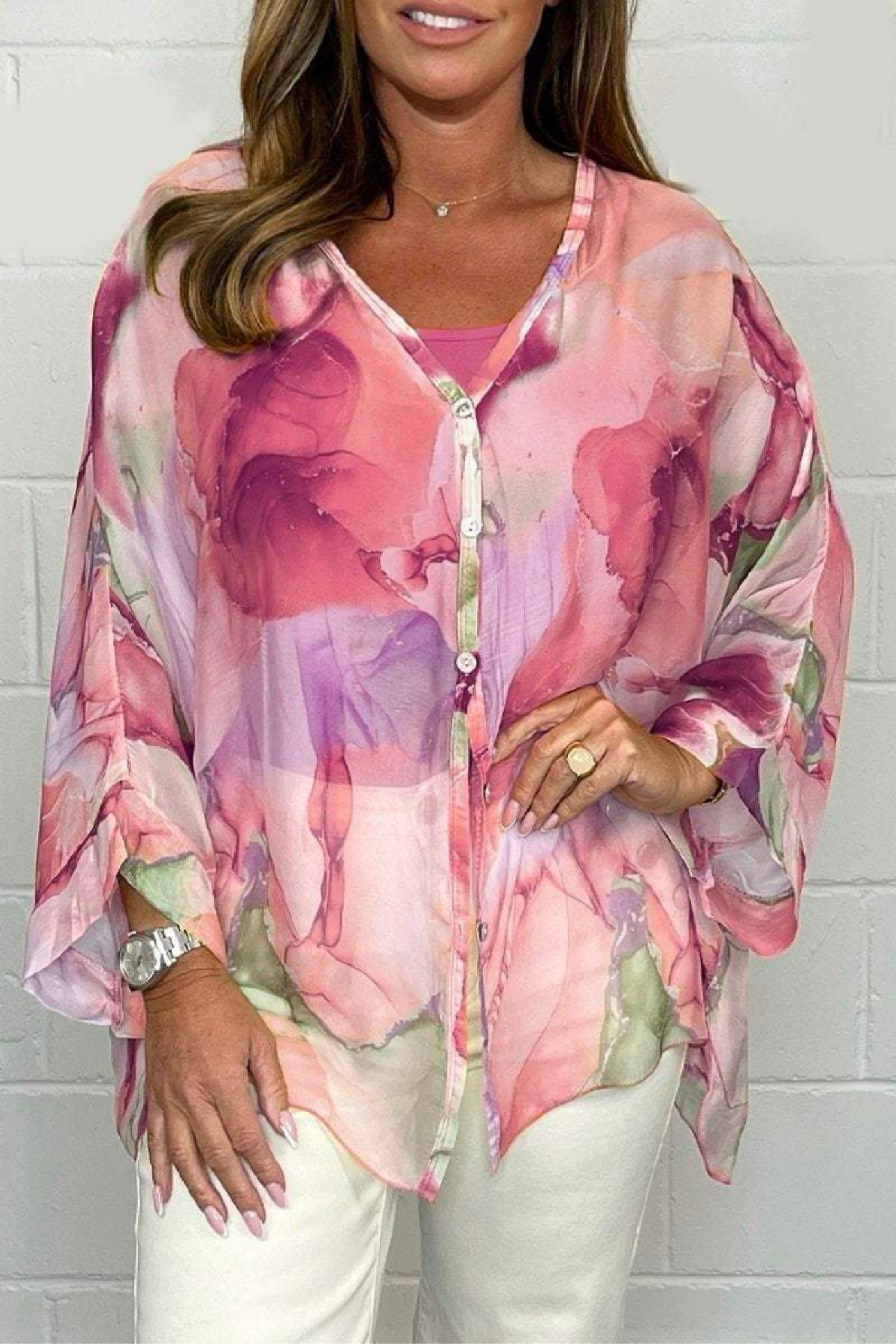 Ethische Chiffonbluse - Anya