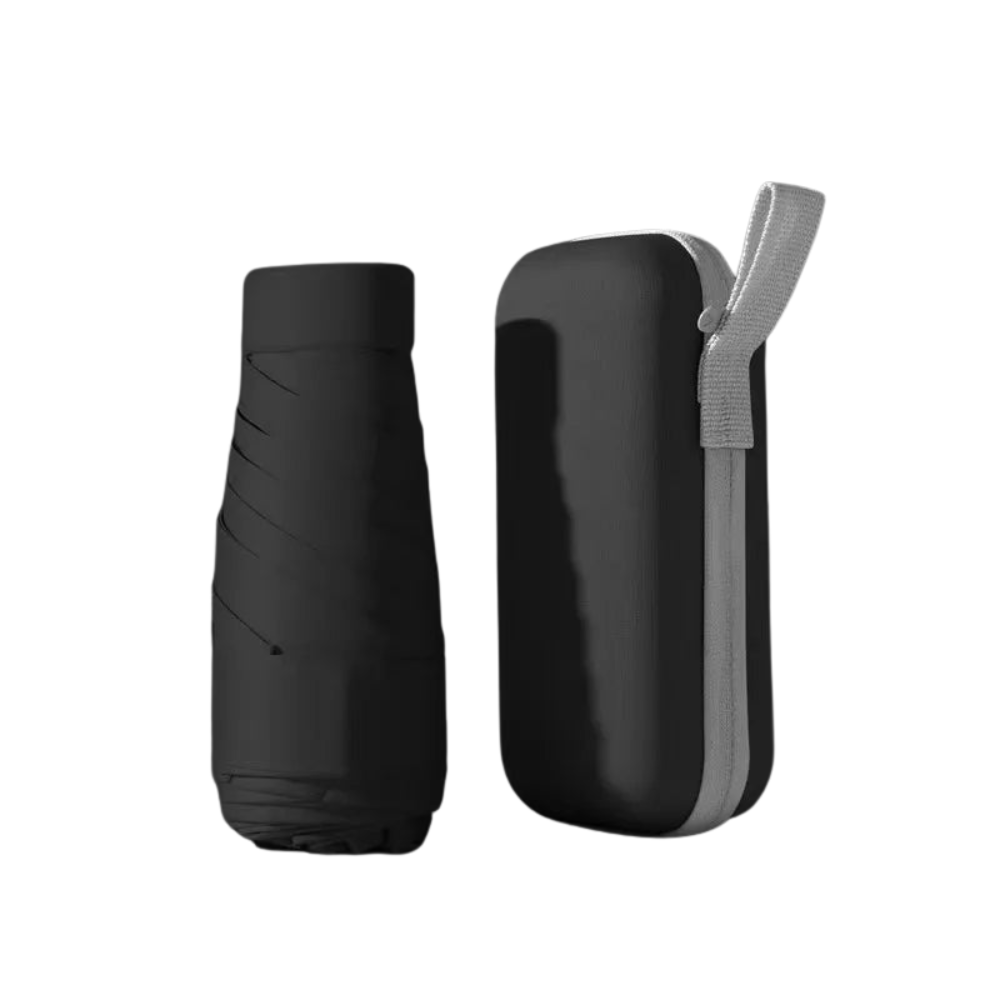 Mini-parapluie résistant aux UV et imperméable, compact pour voyages et excursions