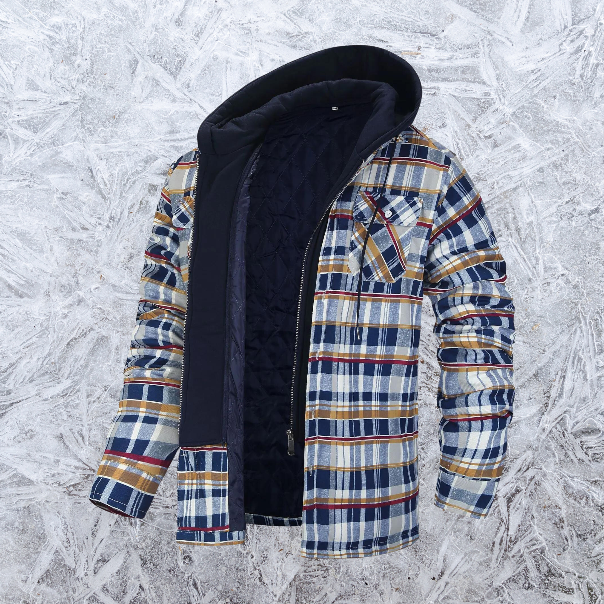 Veste à capuche polyvalente pour hommes – Style et confort pour toutes les occasions