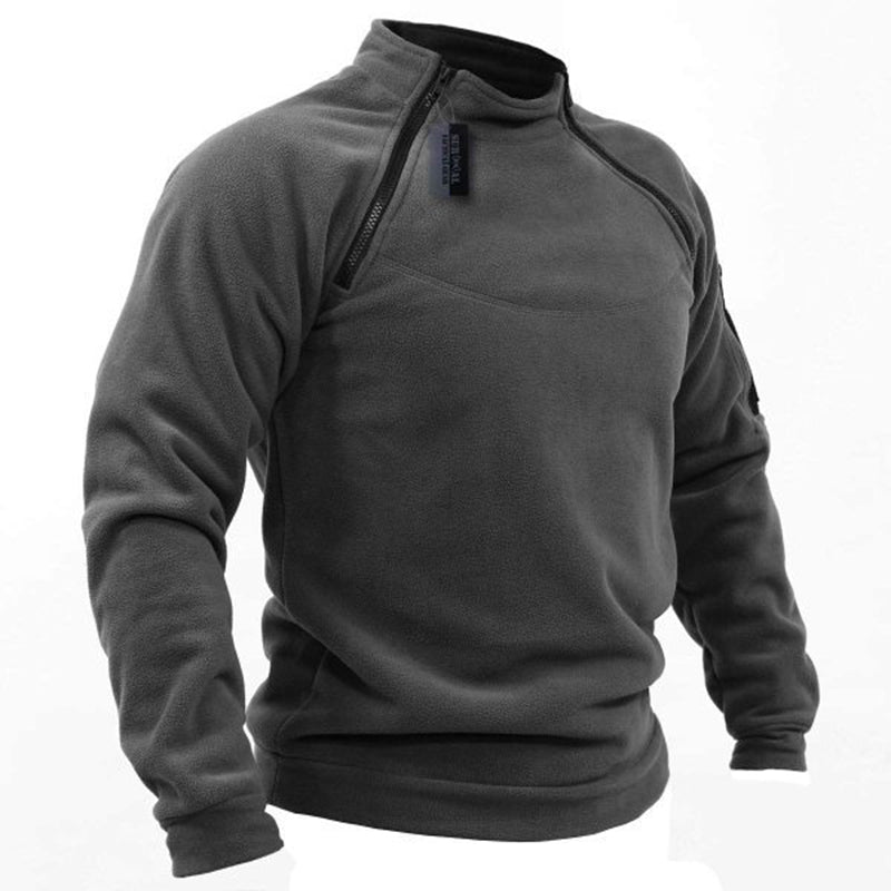 Pullover militare in pile da uomo – elegante e funzionale