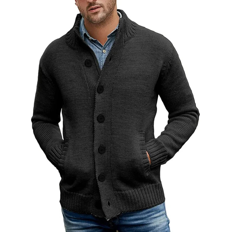 Klassische Strickjacke mit Knöpfen - Archie