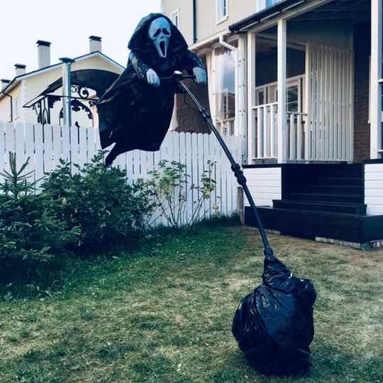 Screamer | Uhyggeligt have-spøgelse med lyd og bevægelse til Halloween