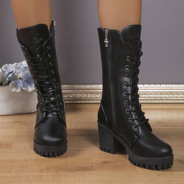 Lelen - Elegante hohe Stiefel