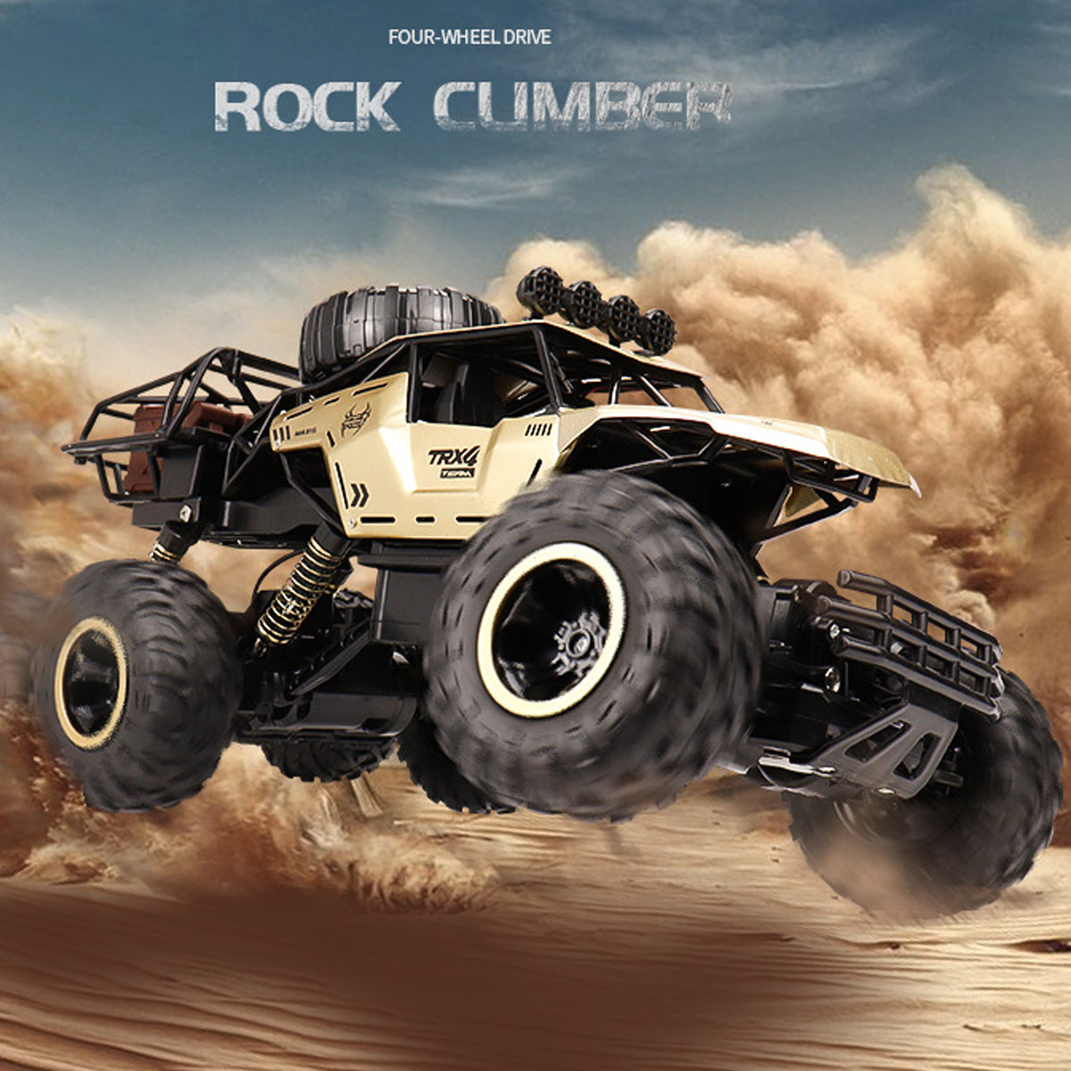 TerraX – RC-Monster-Truck 6-Rad Offroad 1:12 – Kinder & Outdoor-Fans