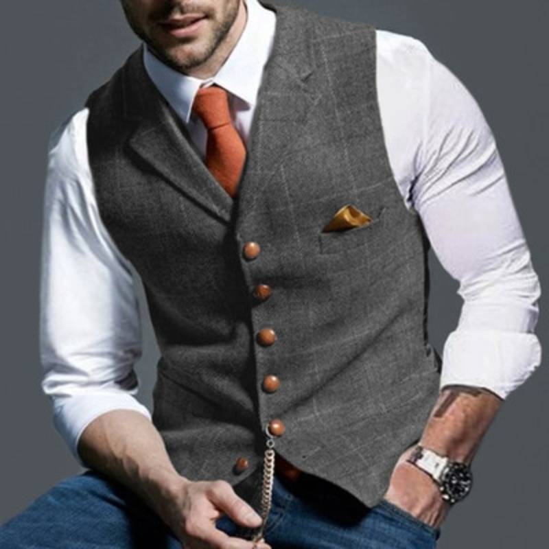 Arnold vest | Elegant let ternet vest