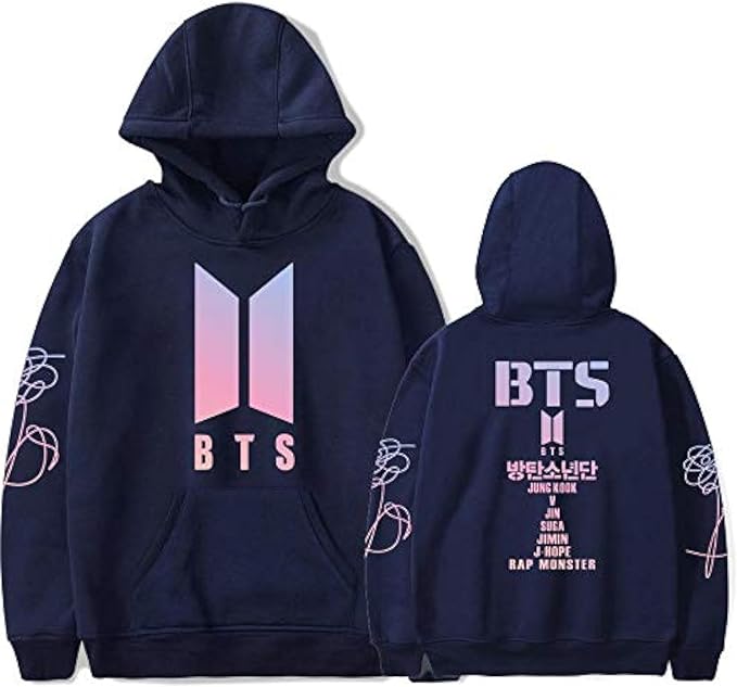 Devako BTS Sweatshirt mit Kapuze Casual Hoodie Cosplay Jas Top