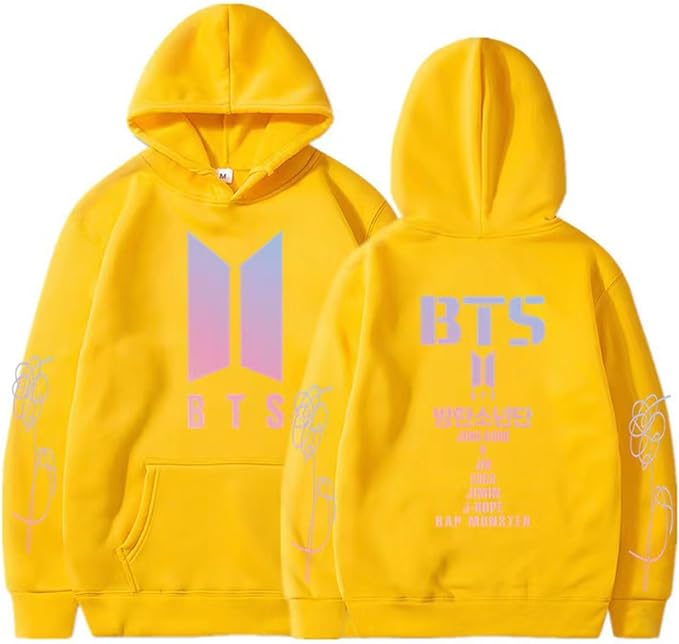 Devako BTS Sweatshirt mit Kapuze Casual Hoodie Cosplay Jas Top