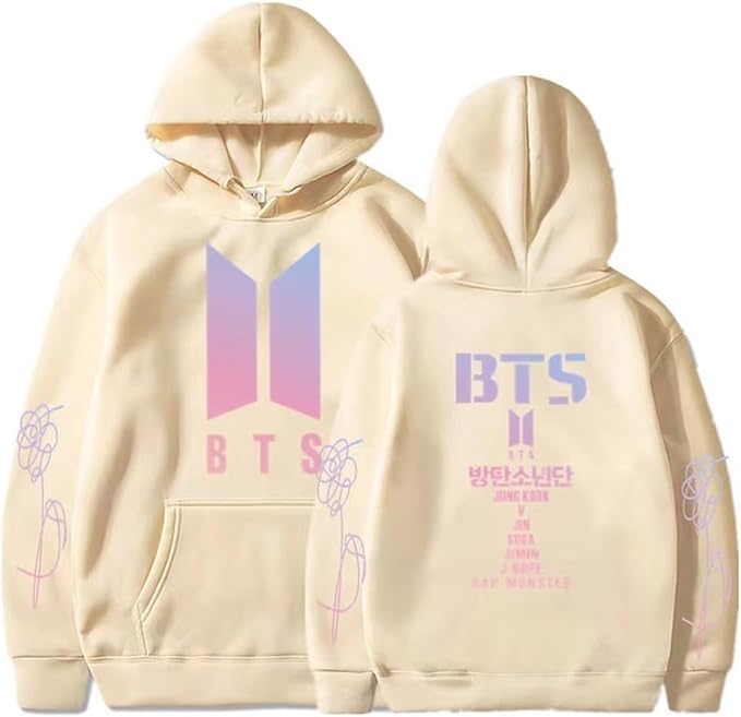 Devako BTS Sweatshirt mit Kapuze Casual Hoodie Cosplay Jas Top