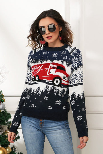 GLÆDELIG Jul Raglanærmer Pullover | Afslappet, festlig & hyggelig