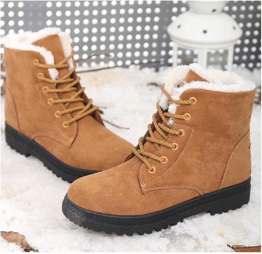 Rutschfeste Schneestiefel mit Schnürsenkeln - Mikina
