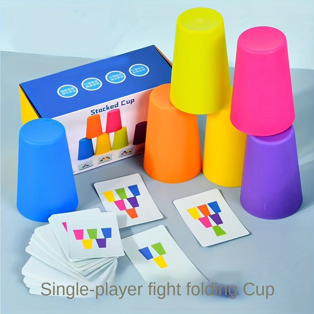 Pädagogisches Stacking Cup Puzzle Spiel - StackSmart