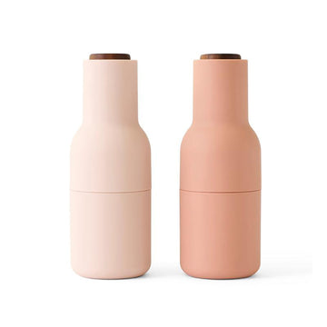 Culina – Flaschenmühlen 2er-Set Salz & Pfeffer – Keramikmahlwerk modern