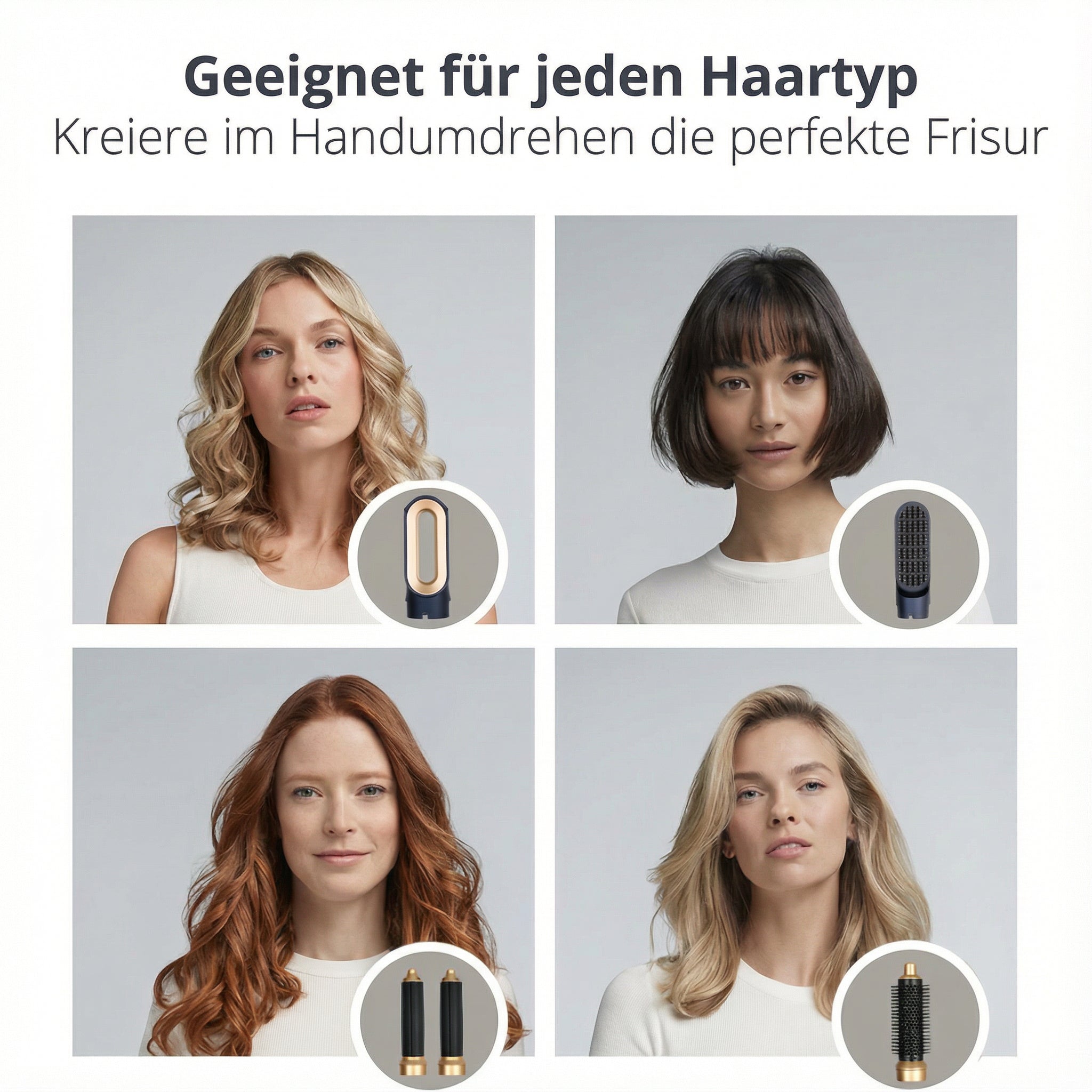 Styler na vlasy 5 v 1 | Výkonný 1000W | Ionová technologie