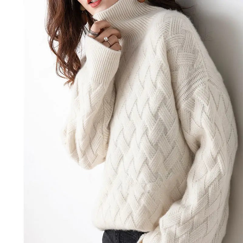 Isabella Luxe kashmir-pullover til kvinder | Blød, varm & tidløs stil
