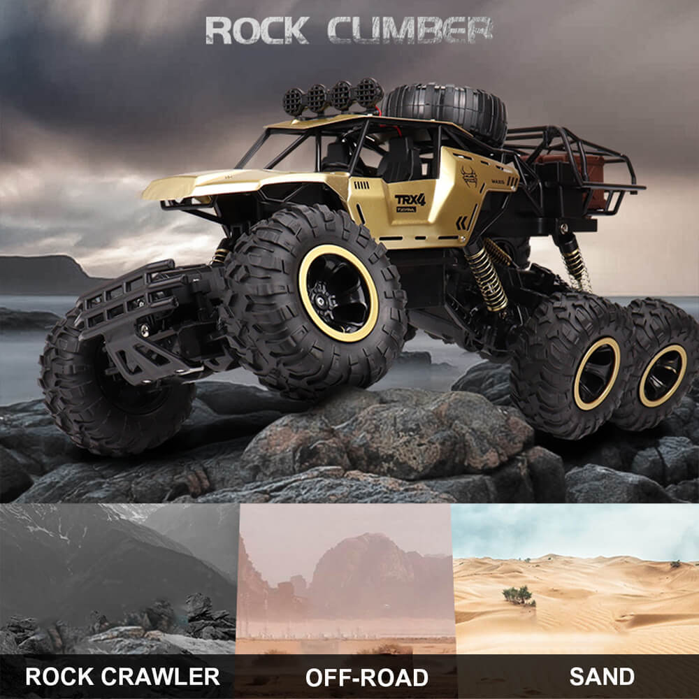 TerraX – RC-Monster-Truck 6-Rad Offroad 1:12 – Kinder & Outdoor-Fans