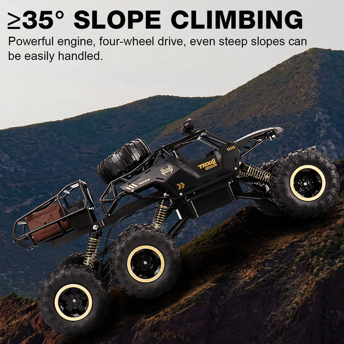 TerraX – RC-Monster-Truck 6-Rad Offroad 1:12 – Kinder & Outdoor-Fans