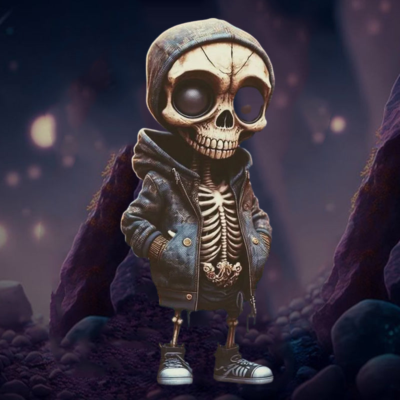 Objets funéraires | Squelettes décoratifs détaillés pour Halloween