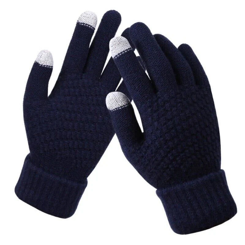 Gestrickte Touchscreen-Handschuhe für Frauen - Amara