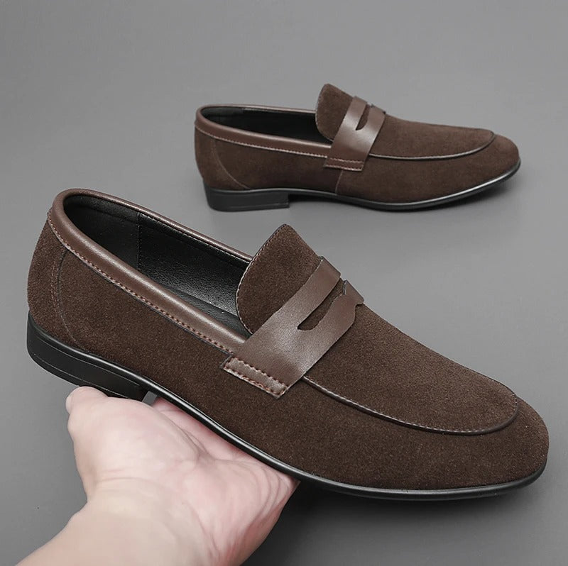 Allen - Zeitlose und Luxuriöse Loafers aus Leder