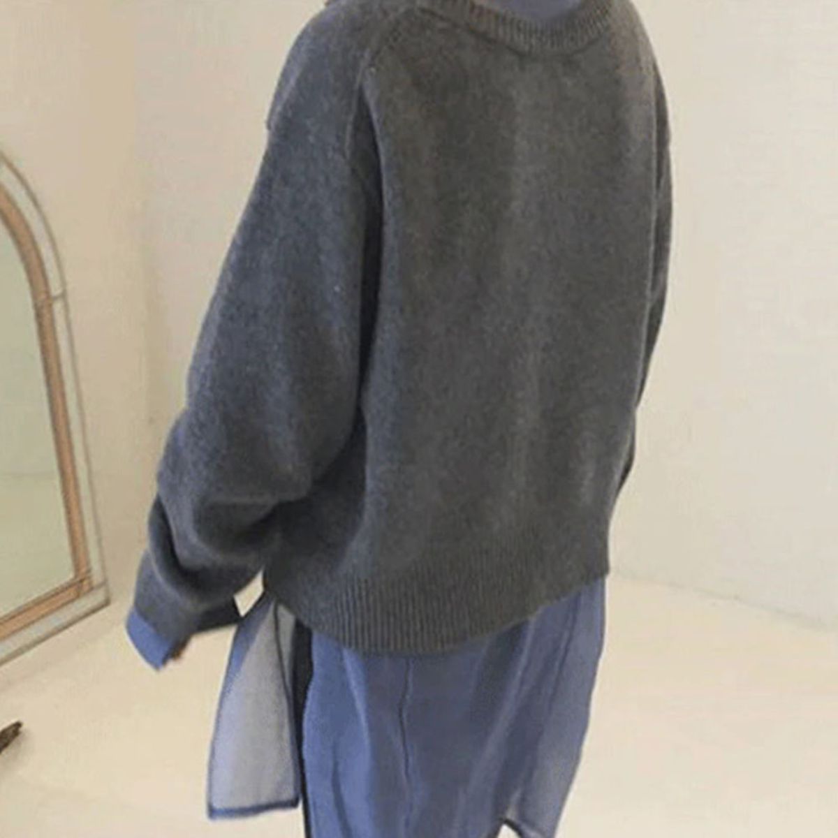 PureSoft – Kasjmirsweater med legende knaplukning