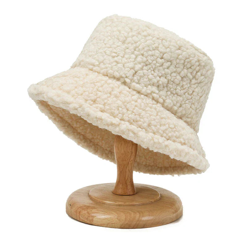 Warmer modischer Teddy Buckethat - Livia