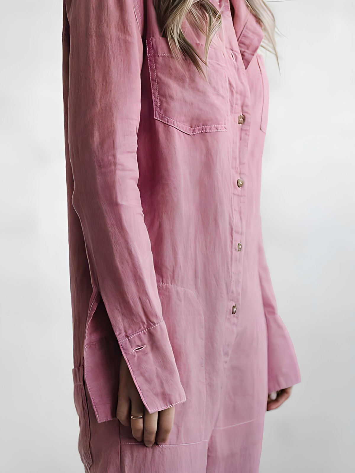 Anna Jumpsuit | Afslappet langærmet jumpsuit til enhver lejlighed