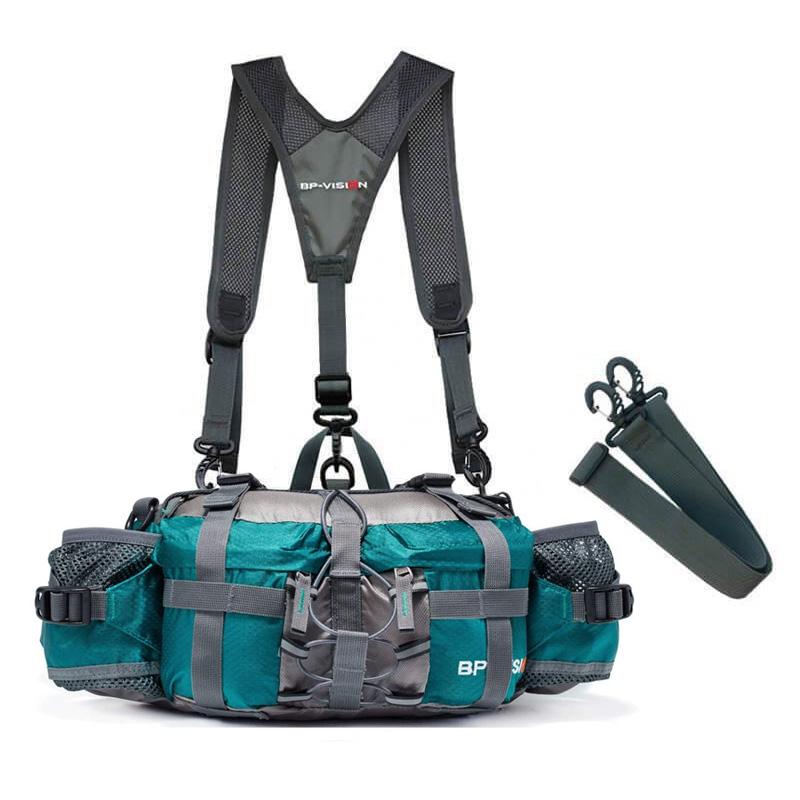 Outdoor Adventure Crossbody Taske - praktisk taske med flere rum