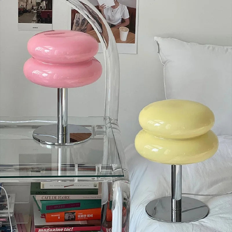 LumoBau – Vintage Bauhaus Tischlampe kabellos – Dimmbar & LED