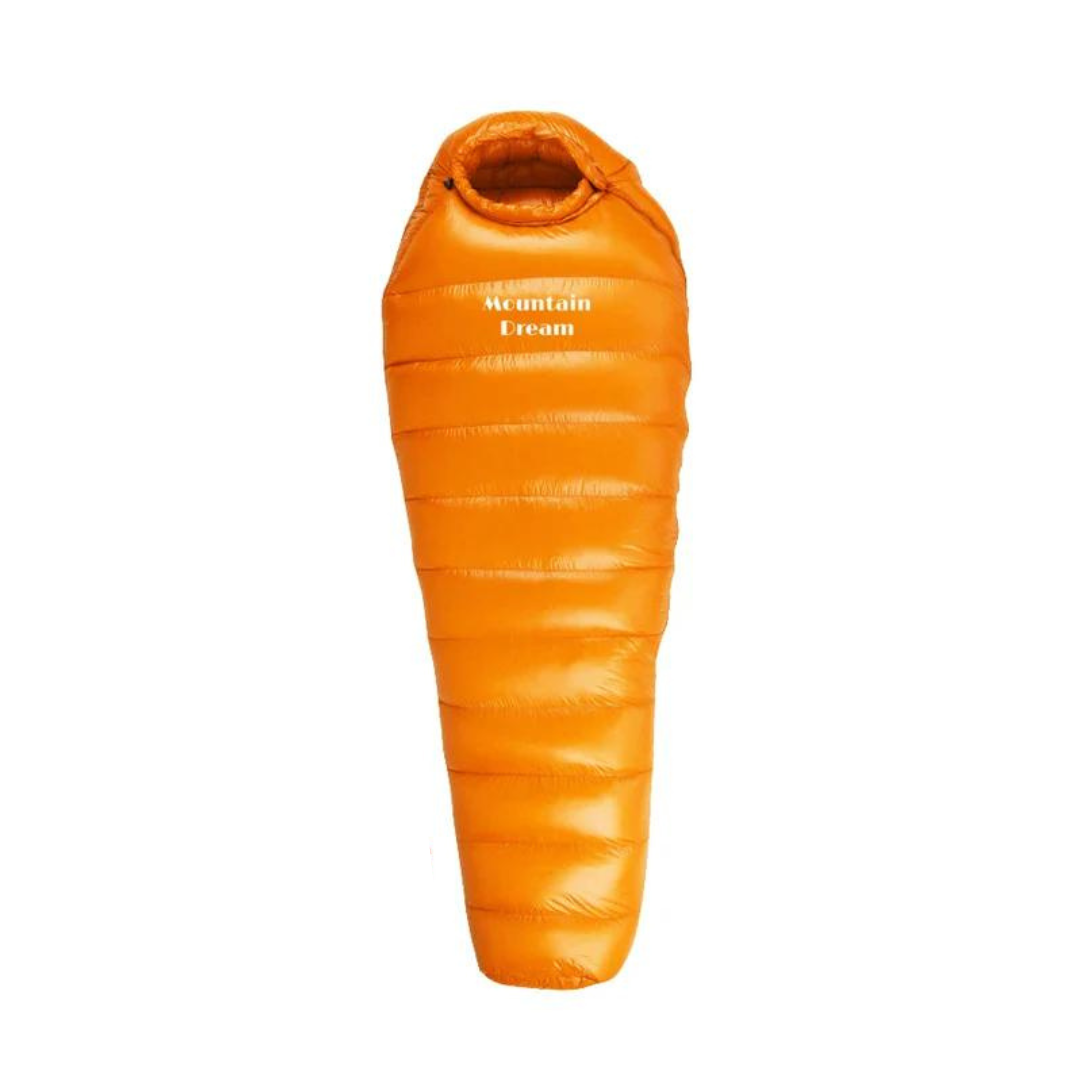Winterschlafsack - 400T Ripstop Nylon - bis zu -20 °C mit Gänsedaunen