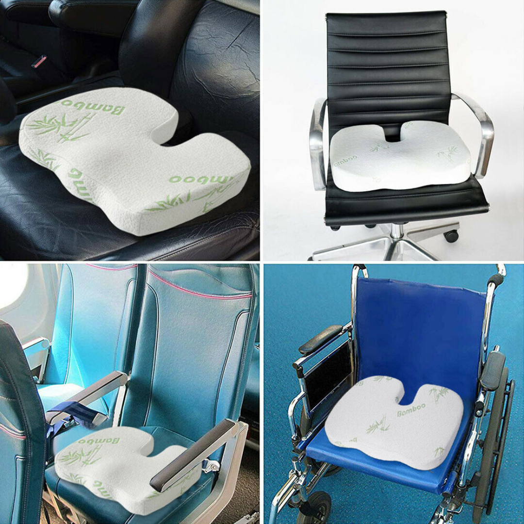 OrthoRelax Kissen-Set – Ergonomischer Komfort für Rücken & Sitz