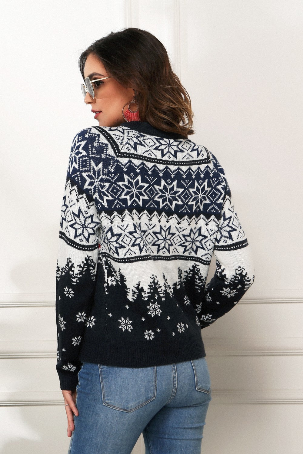 GLÆDELIG Jul Raglanærmer Pullover | Afslappet, festlig & hyggelig
