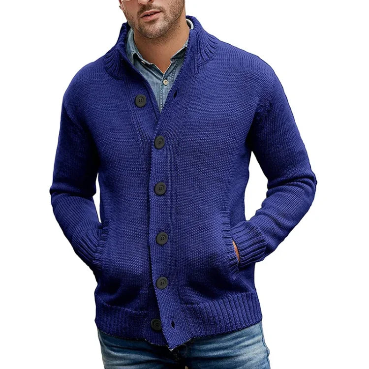 Klassische Strickjacke mit Knöpfen - Archie